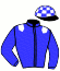 casaque portée par Krouchi M. jockey du cheval de course IMPERATOR VRIE, information pmu ZETURF