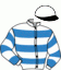 casaque portée par Brouwer D. jockey du cheval de course INOLA DE LOISEL, information pmu ZETURF