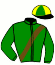 casaque portée par Tugend G. jockey du cheval de course HALBI, information pmu ZETURF