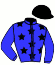 casaque portée par Gaubert A. jockey du cheval de course HARDI FOSSAVIE, information pmu ZETURF