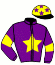 casaque portée par Cingland S. jockey du cheval de course EL PARDO, information pmu ZETURF