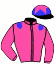 casaque portée par Mendizabal I. jockey du cheval de course NEVER LEAVE, information pmu ZETURF