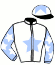 casaque portée par Mendizabal I. jockey du cheval de course TRUE BOY, information pmu ZETURF
