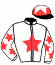 casaque portée par Garcia S. jockey du cheval de course SAINT MARS, information pmu ZETURF