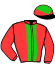 casaque portée par Zuliani L. jockey du cheval de course BORN TO BE A QUEEN, information pmu ZETURF