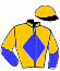 casaque portée par Molins Mme Amb. jockey du cheval de course KAMMURI DIAMOND, information pmu ZETURF