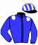 casaque portée par Demuro C. jockey du cheval de course MOTADARREK, information pmu ZETURF