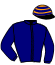 casaque portée par Crampe M. jockey du cheval de course PROMETHEE DES ROCS, information pmu ZETURF