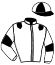 casaque portée par Forest M. jockey du cheval de course KENZA DE CARRERE, information pmu ZETURF