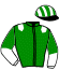 casaque portée par Sanchez Gar. jockey du cheval de course ASEDAH, information pmu ZETURF