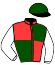 casaque portée par Forest M. jockey du cheval de course NANTMOR, information pmu ZETURF