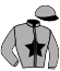 casaque portée par Cordeau Mat. jockey du cheval de course GUIBLARSON, information pmu ZETURF