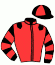 casaque portée par Pasquier S. E. jockey du cheval de course IDEAL DE BEZILLAT, information pmu ZETURF