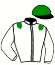 casaque portée par Rochard B. jockey du cheval de course JOLIE MAJYC, information pmu ZETURF