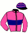 casaque portée par Le Moel Pi. jockey du cheval de course LEKEVIN DESBOIS, information pmu ZETURF
