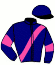 casaque portée par Pacha N. jockey du cheval de course HONEY JET (FR), information pmu ZETURF