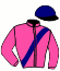 casaque portée par Jamard S. jockey du cheval de course GRETA DU CORTA, information pmu ZETURF