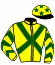 casaque portée par Molins Mme Amb. jockey du cheval de course MAYBLACK (FR), information pmu ZETURF