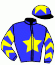 casaque portée par Maillot S. jockey du cheval de course SAMAGACE DU VIVIEN (FR), information pmu ZETURF