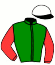 casaque portée par Demuro C. jockey du cheval de course SLEEPY SUZY, information pmu ZETURF
