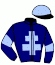 casaque portée par Ruis S. jockey du cheval de course KABANA, information pmu ZETURF