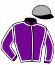 casaque portée par Velon Mlle M. jockey du cheval de course GALAXIE QUEST, information pmu ZETURF