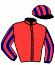 casaque portée par Gaudin A. jockey du cheval de course GRAND RESTAURANT, information pmu ZETURF