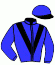 casaque portée par Poggionovo Mme Lau. jockey du cheval de course KAHULA, information pmu ZETURF