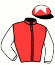 casaque portée par Lebouc Hug. jockey du cheval de course CALME OLYMPIEN, information pmu ZETURF