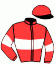 casaque portée par Corbin M. jockey du cheval de course INCOGNITO, information pmu ZETURF