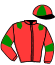 casaque portée par Callier Mme M. jockey du cheval de course ITALIO DE LA ROQUE, information pmu ZETURF
