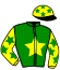 casaque portée par Peltier F. J. jockey du cheval de course JOJO DE BOURGOGNE, information pmu ZETURF