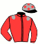 casaque portée par Cormy Martin jockey du cheval de course LANCELOT DE BUSSET, information pmu ZETURF