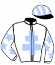 casaque portée par Broust F. jockey du cheval de course JESSICA TURGOT, information pmu ZETURF