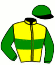 casaque portée par Busset Th. jockey du cheval de course LA MARIE, information pmu ZETURF