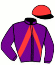 casaque portée par Daugeard Ph. jockey du cheval de course KARIDY DU DOME, information pmu ZETURF