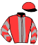 casaque portée par Maillard J. M. jockey du cheval de course JAGUAR DE THABE, information pmu ZETURF