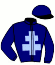 casaque portée par Bazire J. M. jockey du cheval de course HERMINE DE RHEVE, information pmu ZETURF