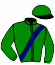 casaque portée par Rochard B. jockey du cheval de course HURRICANE DREAM, information pmu ZETURF