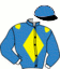 casaque portée par Gelormini G. jockey du cheval de course HELENA DI QUATTRO (SE), information pmu ZETURF