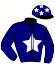 casaque portée par Ricart J. Y. jockey du cheval de course GEEK DES CHARRONS (FR), information pmu ZETURF