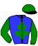 casaque portée par Raffin E. jockey du cheval de course COCO CHANEL EFFE, information pmu ZETURF