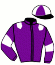 casaque portée par Barrier A. jockey du cheval de course GO GO GIGI, information pmu ZETURF