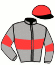 casaque portée par Mottier M. jockey du cheval de course JUSTICIA GLAM, information pmu ZETURF