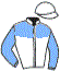 casaque portée par Abrivard A. jockey du cheval de course DESTINO D.J., information pmu ZETURF