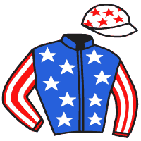 casaque portée par Raffin E. jockey du cheval de course JEWEL DE LA COTE, information pmu ZETURF