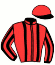 casaque portée par Abrivard L. Cl. jockey du cheval de course JAZZMAN, information pmu ZETURF