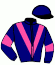 casaque portée par Daugeard Ph. jockey du cheval de course HENRY DE TROUVILLE, information pmu ZETURF