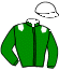 casaque portée par Nivard F. jockey du cheval de course LOOK DE VALAILLES, information pmu ZETURF