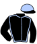 casaque portée par Abrivard A. jockey du cheval de course LAYLA, information pmu ZETURF